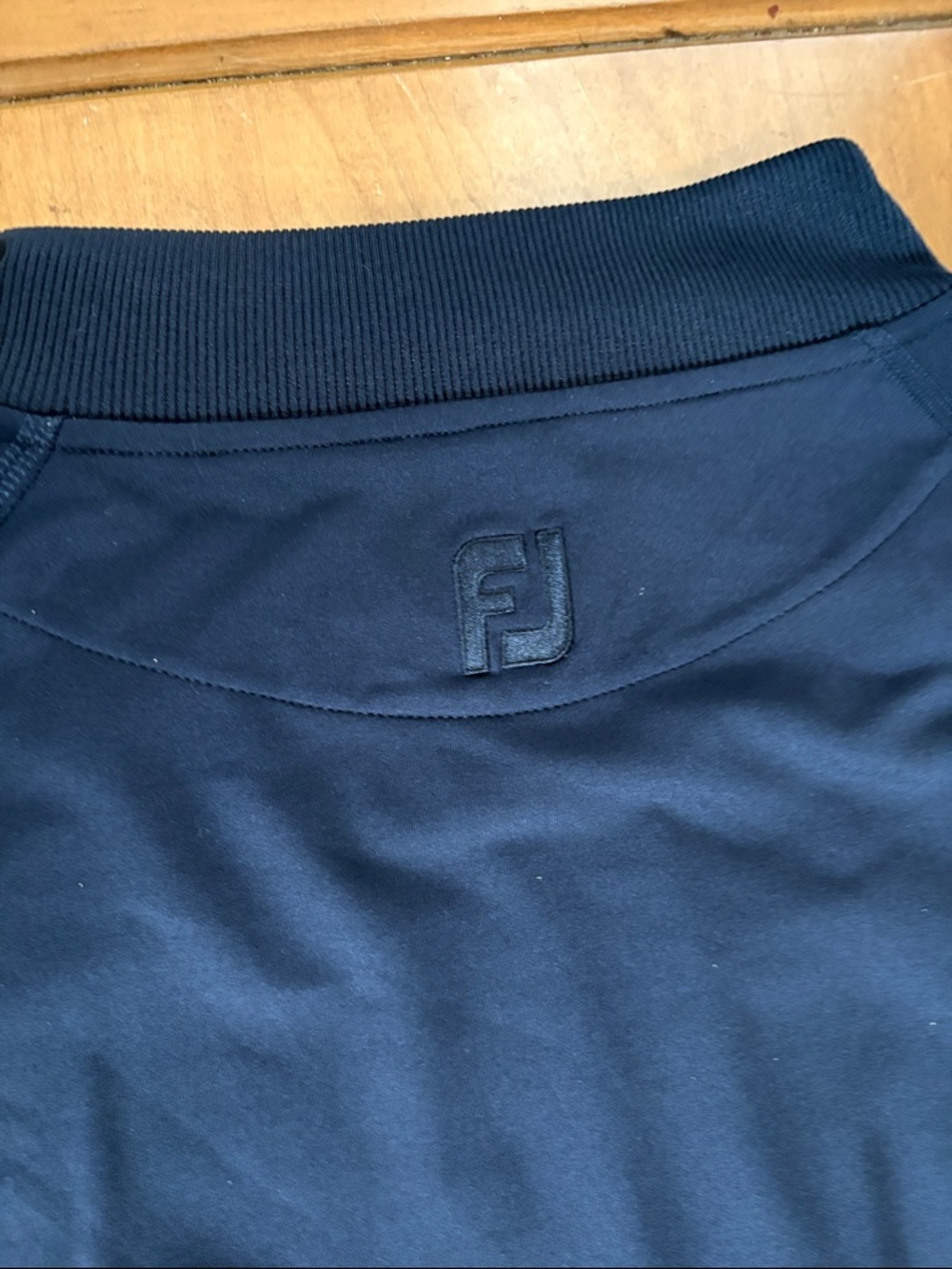 FootJoy Nylon Navy Half-Zip Pullover Size XXL - Picture 10 of 13
